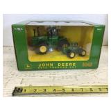 John Deere 8640 tractor set plow city farm toy