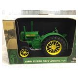 John Deere 1939 model "D", 1/8 scale, Scale