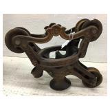Antique Nay manufacturing cast iron barn hay