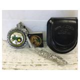 The Franklin mint John Deere pocket watch with