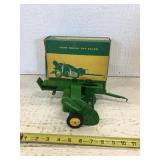 John Deere antique toy baler with original box