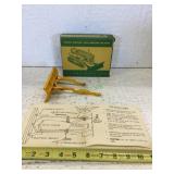 John Deere toy dozer blade antique with