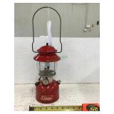 Vintage Coleman red lantern