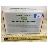 John Deere 430 LP hi crop tractor 2008 two