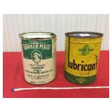One unopened can of Quaker Maid lithium grease