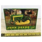 John Deere 420 crawler 1/16 scale plow city farm