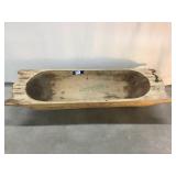 Antique 41 inch bread bowl