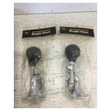 Two John Deere bicycle bugle horns