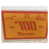 1986 official show tractor dual Case 700 shift
