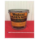 Mutual Dairyade metal bucket with lid