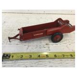 McCormick Deering tractor spreader antique toy No