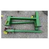 John  Deere cultivator extender and stand