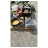 Pallet misc. farm parts