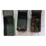 Three Ammo Cans With 9mm Tulammo