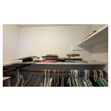 Contents of Closet Without Safe