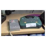 Brother Label Maker and Realistic Recorder