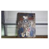 Metal Uncle Sam US Army Sign