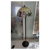 Tiffany-Style Stained Glass Floor Lamp