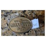 World Champion Cigarette Racing Team Belt Buckle