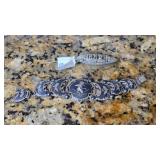 Sterling Silver Bracelet and Brooch