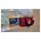 Two First Aid Kits with Supplies