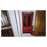 Red Vintage Gum Vending Machine