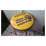 Moog Branded Bar Stool with Padded Seat