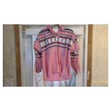 Pink Handmade Embroidered Long-Sleeve Shirt