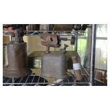 Vintage Blow Torch with Metal Body