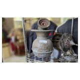 Brass Redskin Tobacco Spittoon