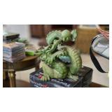 Green Dragon Sculpture