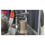 Vintage Manual Blowtorch with Metal Body