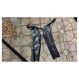 Leather Riding Chaps Size Small