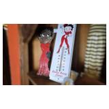 Betty Boop Diner Thermometer and Cutout