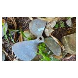 Bronze Boat Propeller with Patina