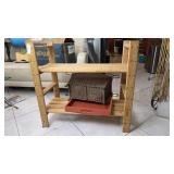 Wooden Rack With Included Contents