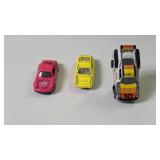 Three Toy Cars in Mixed Colors
