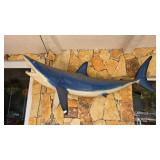 Large Fiberglass Shark Sculpture