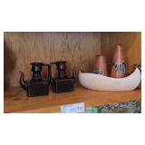 Ceramic Teapots and Animal Motif Set