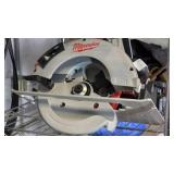 Milwaukee Circular Saw with Battery and Plane