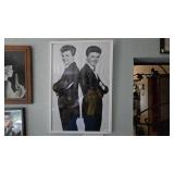 Framed Photograph of The Everly Brothers