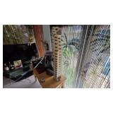 Hand-Painted Wooden Cat Sculpture