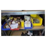 Hardware and Parts in Storage Bins