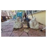 Three Buddha Statues