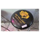 Mechanic Shop Stool With Check Engine Message