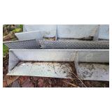 Custom-Made Aluminum Diamond Plate Shelves