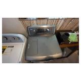 LG Silver Front Load Dryer Appliance