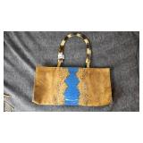 Leather Tote Bag by Roberto Vascon