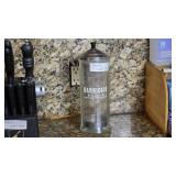 Barbicide Germicide Glass Jar with Lid