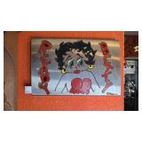 Metal Artwork Signed Ready Betty